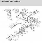 Stihl 045 AVEK-1 Gasoline Chainsaw Spare Parts